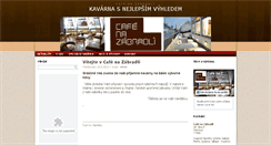 Desktop Screenshot of cafenazabradli.cz