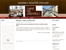 Tablet Screenshot of cafenazabradli.cz